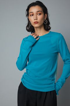 メッシュインナートップス - Mesh inner color tops - TQ