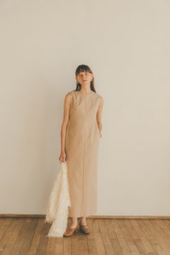 BACK OPEN RIB TOPS - IVORY