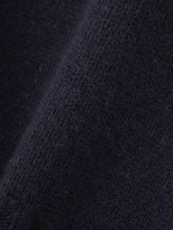 Vネック2wayニットプルオーバー  (NAVY)