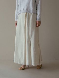 ボンディングマーメイドスカート - IVORY