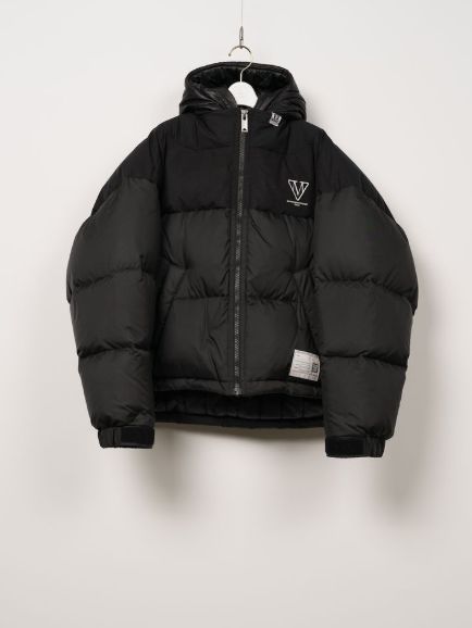 【レディース】 フードダウンブルゾン - HOODED DOWN BLOUSON - BLACK