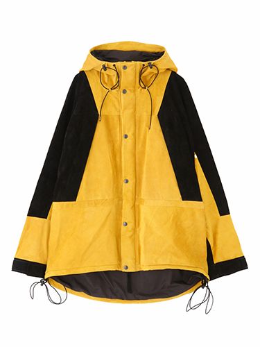 レザーマウンテンパーカー - LEATHER MOUNTAIN PARKA -YELLOW