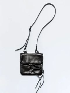 カウレザーショルダーポーチ - Cow leather shoulder pouch