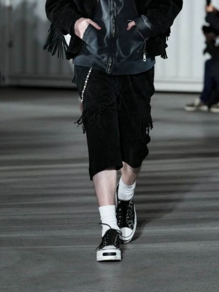 【Joey / ジョーイ】 ヴァルカナイズ スニーカー - Vulcanize Sneaker （ BLACK ）  G15FW701