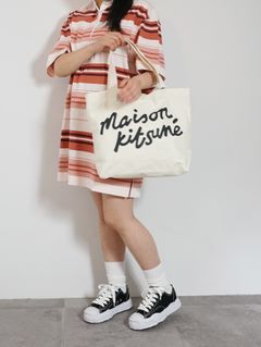 スポーティとフェミニンの絶妙ミックス、キツネ×ミハラでつくる大人のスポーティカジュアル