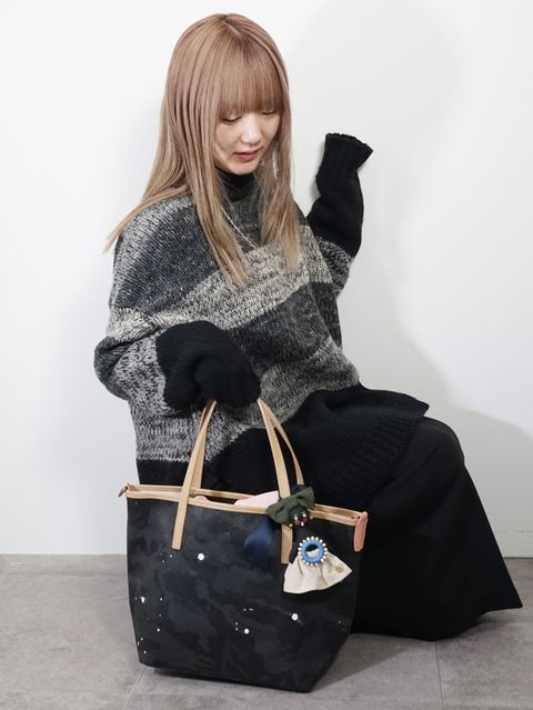 程よくクールな印象のCLANEニットコーデ