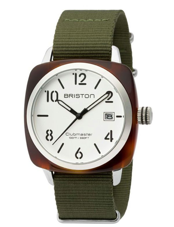 CLUBMASTER CLASSIC HMS DATE TORTOISE WATCH / クオーツ式 腕時計