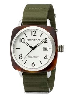 CLUBMASTER CLASSIC HMS DATE TORTOISE WATCH / クオーツ式 腕時計