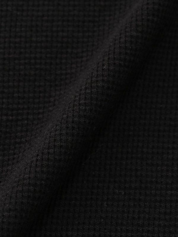 ワッフルアメスリタンク - BLACK