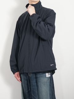 ナイロン トラック ジャケット - Pertex Shield Nylon Track Jacket - BLACK