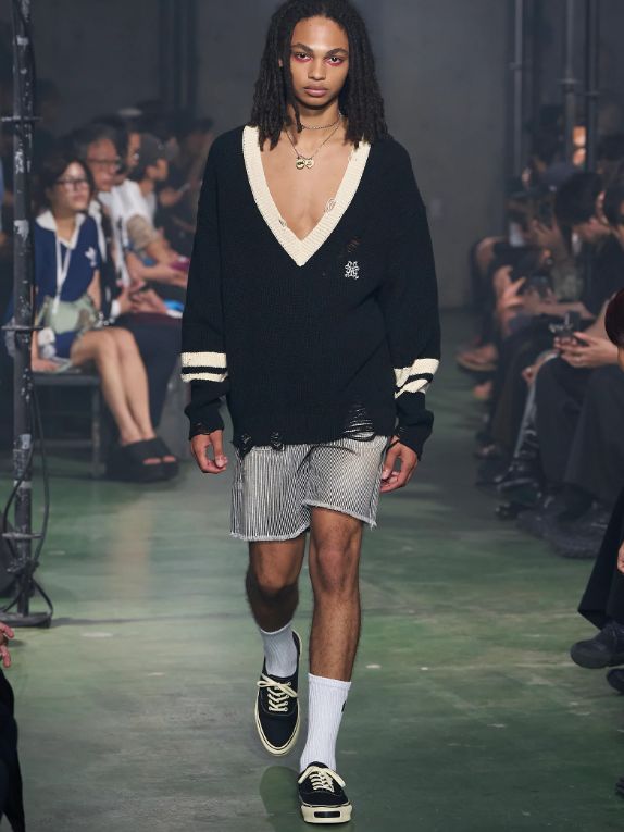 スクールニットセーター -VNECK SCHOOL SWEATER