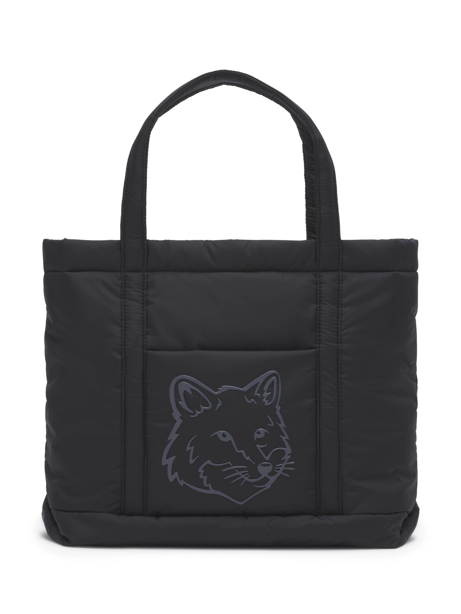 【2024年製 新品】 MAISON HEAD FOX - トートバッグ パファーナイロン - KITSUNÉ バッグ