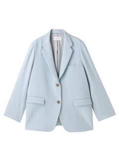 ウーリーシングルジャケット - LIGHT BLUE