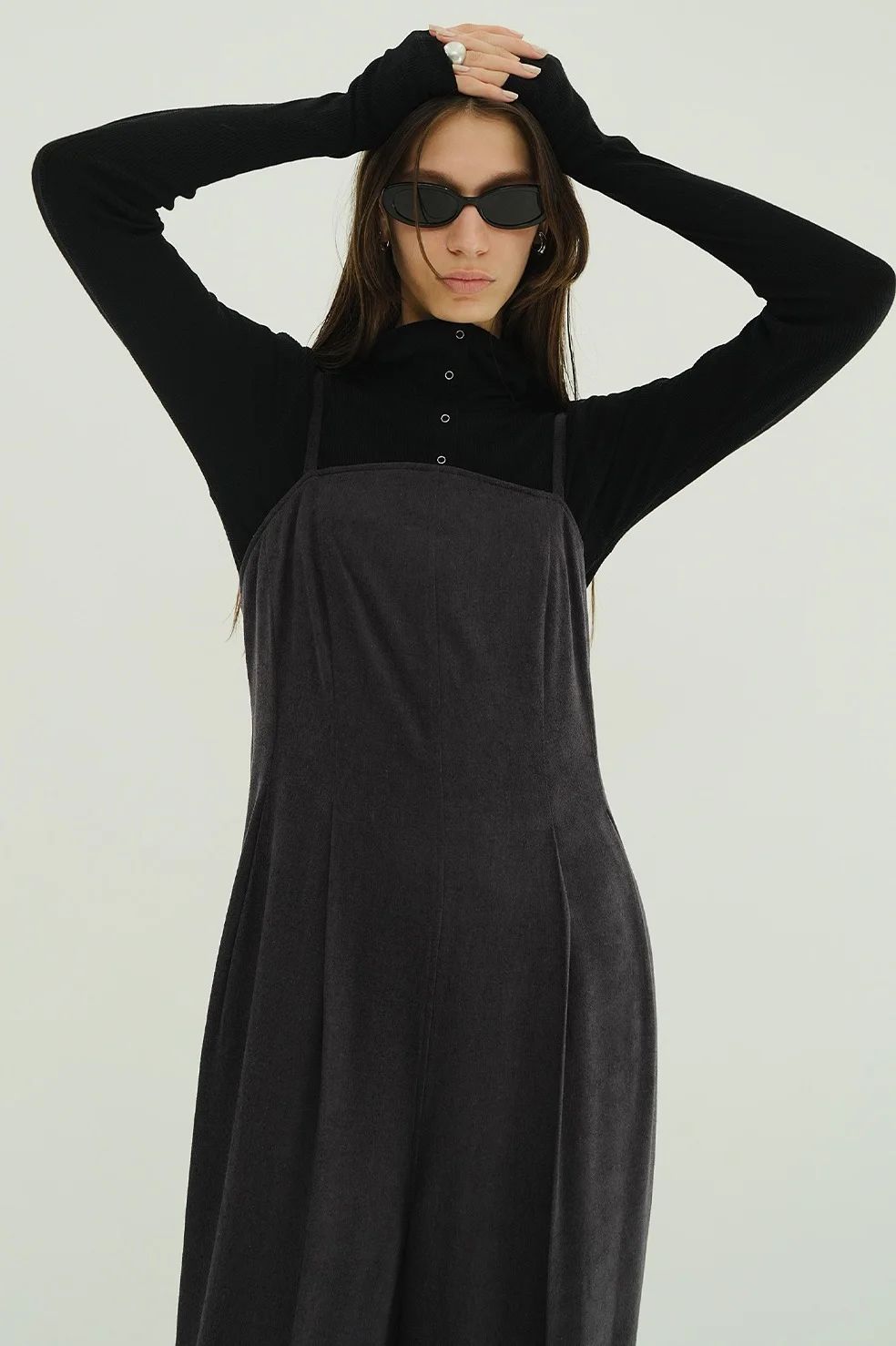 ラウンドカット オールインワン - ROUND CUT ALL IN ONE (GRAY)