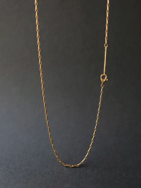 バリーコーンチェーンネックレス GD（ 50cm）