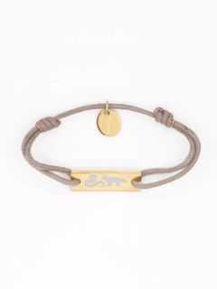 Maison Kitsuné x Hanoia LUNAR YEAR - コード ブレスレット -  Lilac