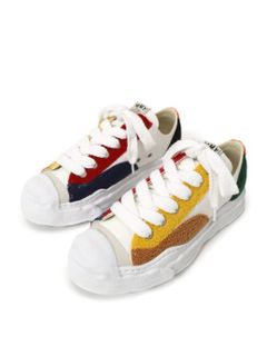 "HANK" OG Sole Chenille Emb Low-top Sneaker - A08FW720
