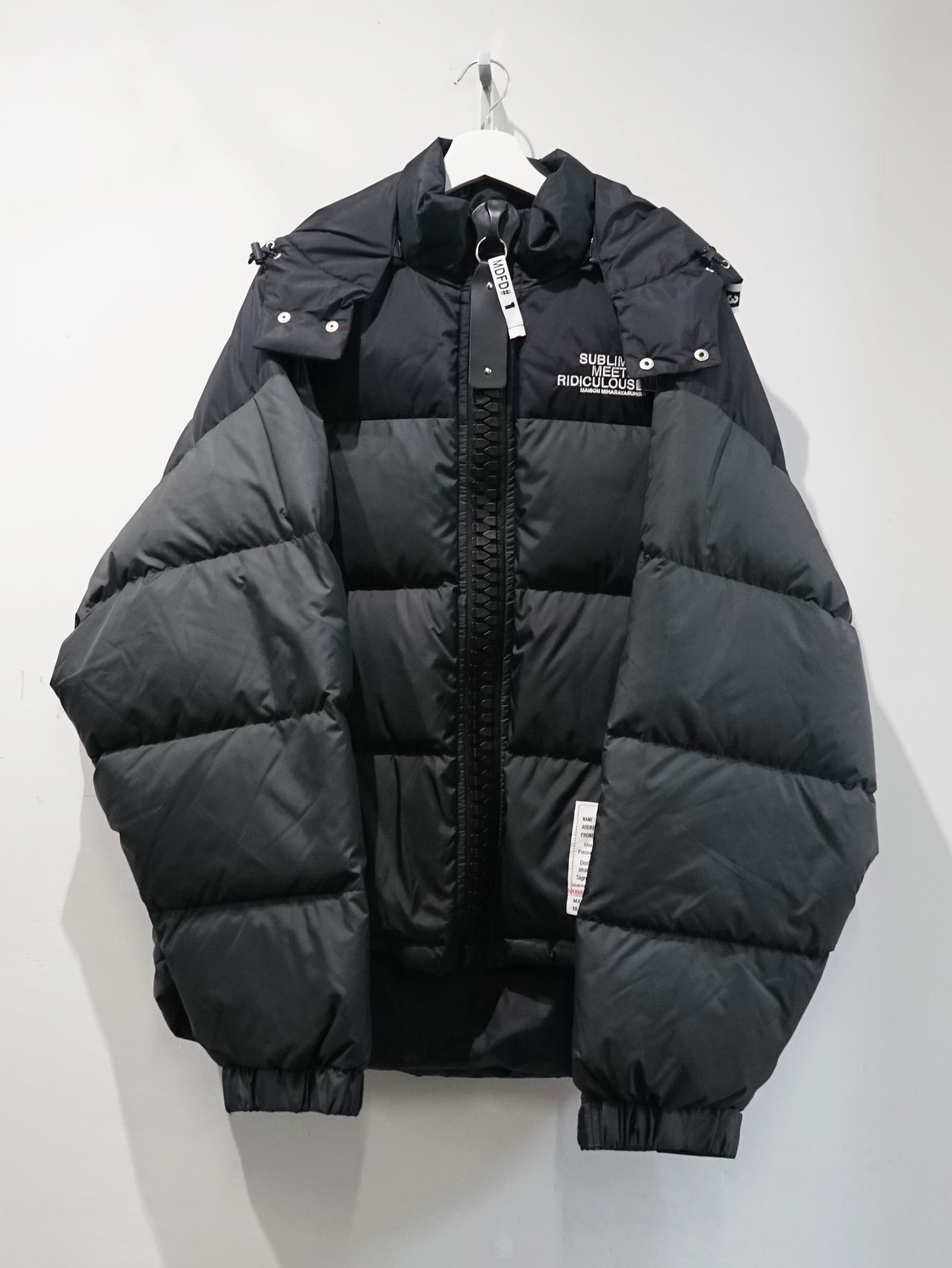 Maison MIHARA YASUHIRO - スーパー ビッグ ダウン ジャケット - super big down jacket- WHITE  | ADDICT WEB SHOP