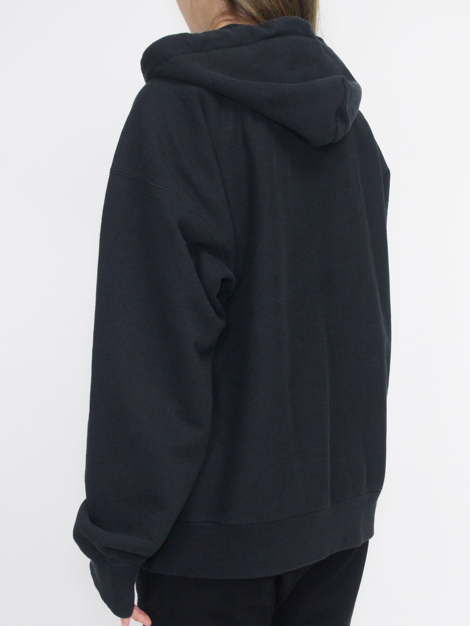 ヘヴィーウエイトフーディ - heavy waight hoodie - black
