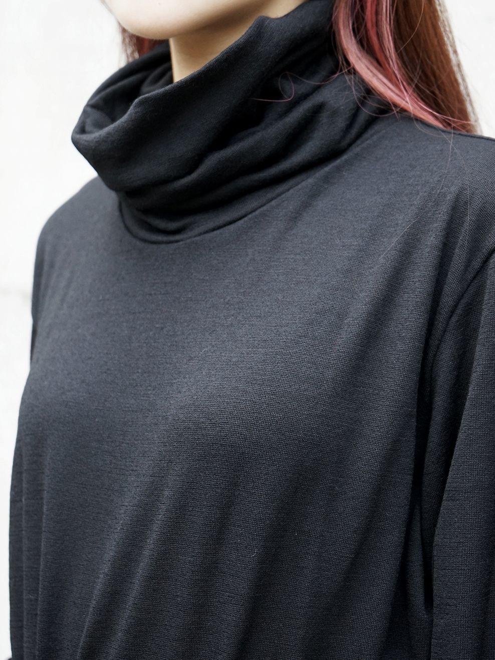 フウシンシプルオーバー - fushinshi pullover - Black