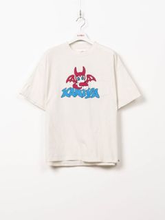 バケネコ ポケット ティー - BAKENEKO POCKET TEE (WHITE)