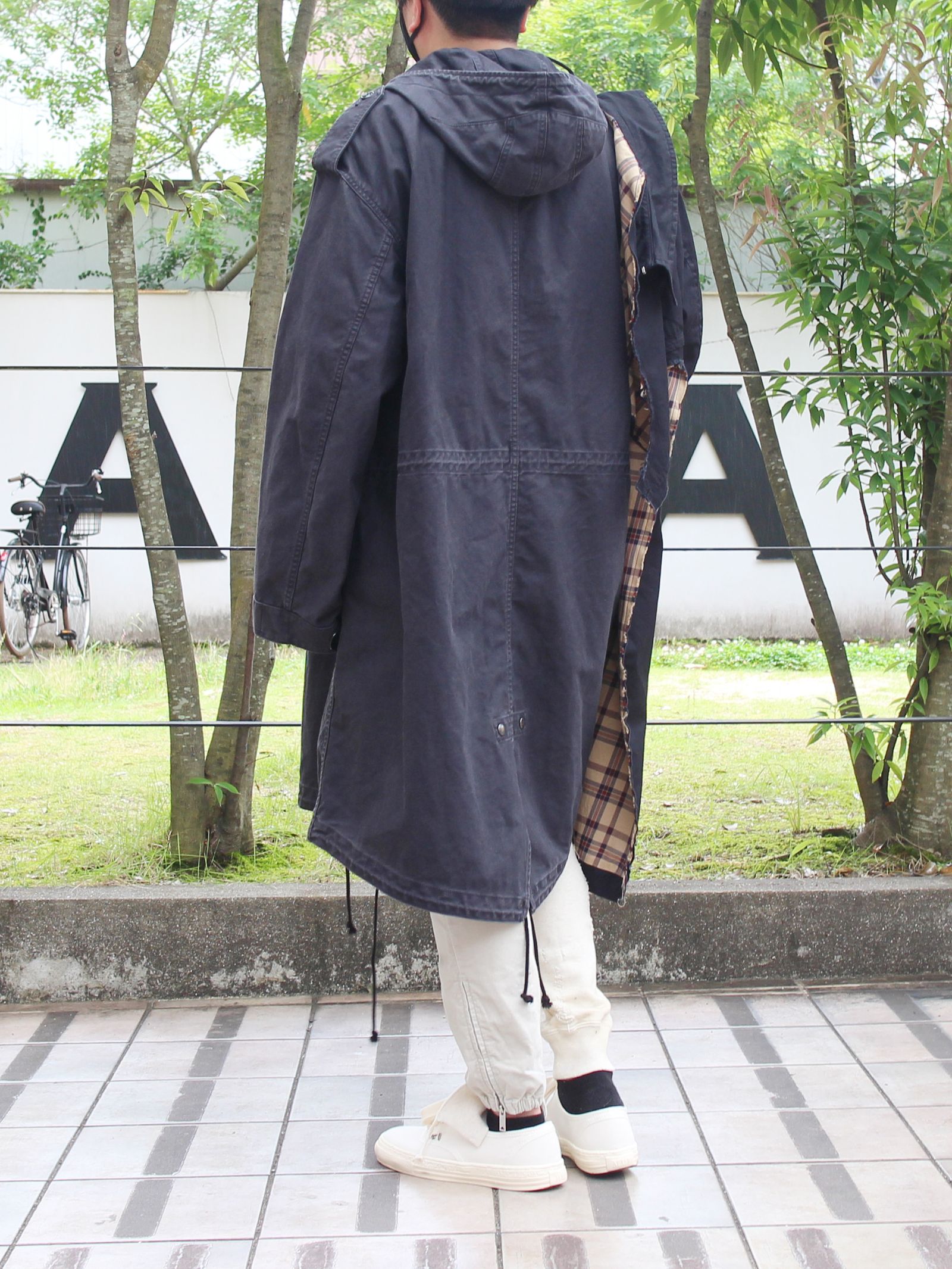 Maison MIHARA YASUHIRO - Single Draped M51Coat - シングルドレープ