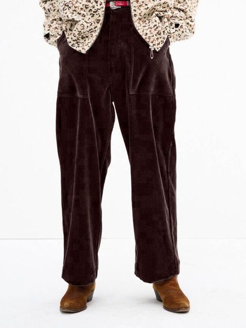 【23-24AW】 コーデュロイ カーゴ パンツ - CARGO PANTS CORDYROY - DARKBROWN
