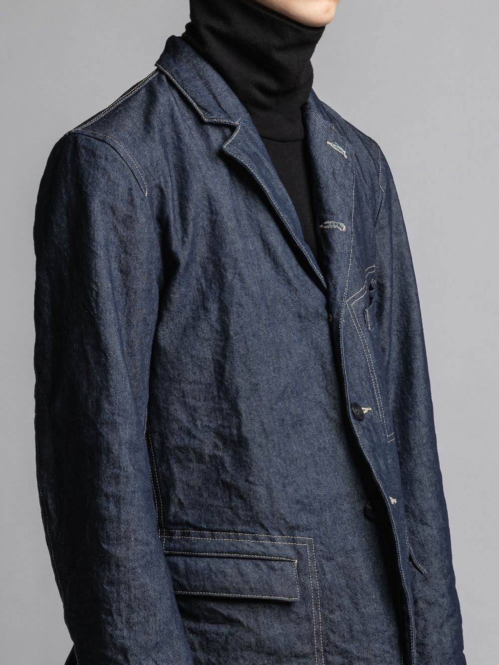デニムジャケット - Strong-Twist Denim Jacket