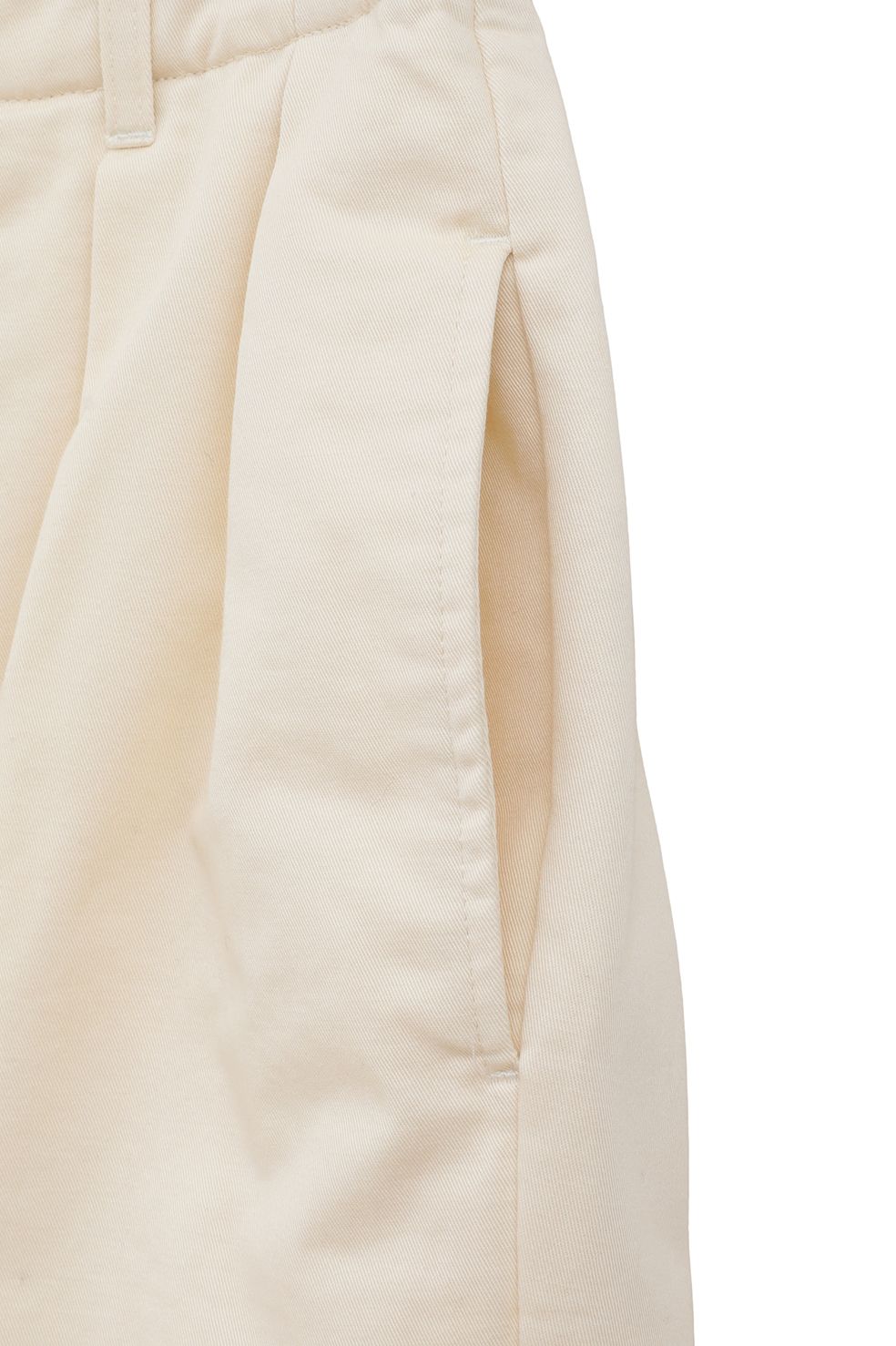 ワイドタックワークパンツ - WIDE TUCK WORK PANTS -  IVORY