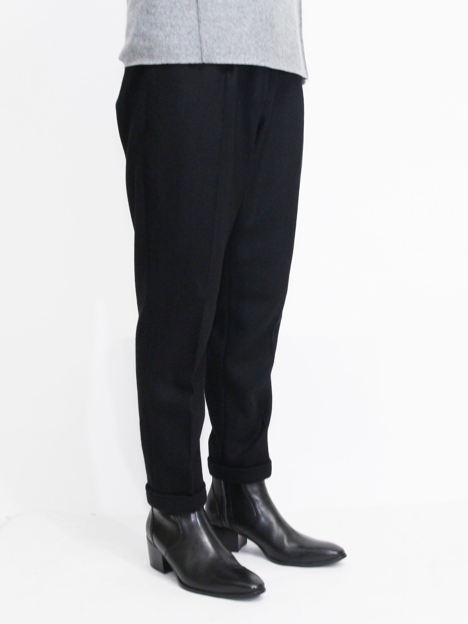 ウールパンツ - PA65-MJ26 - BLACK