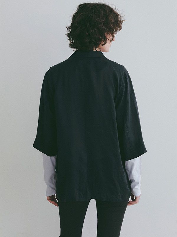 クールタッチハーフスリーブジャケット（NAVY)