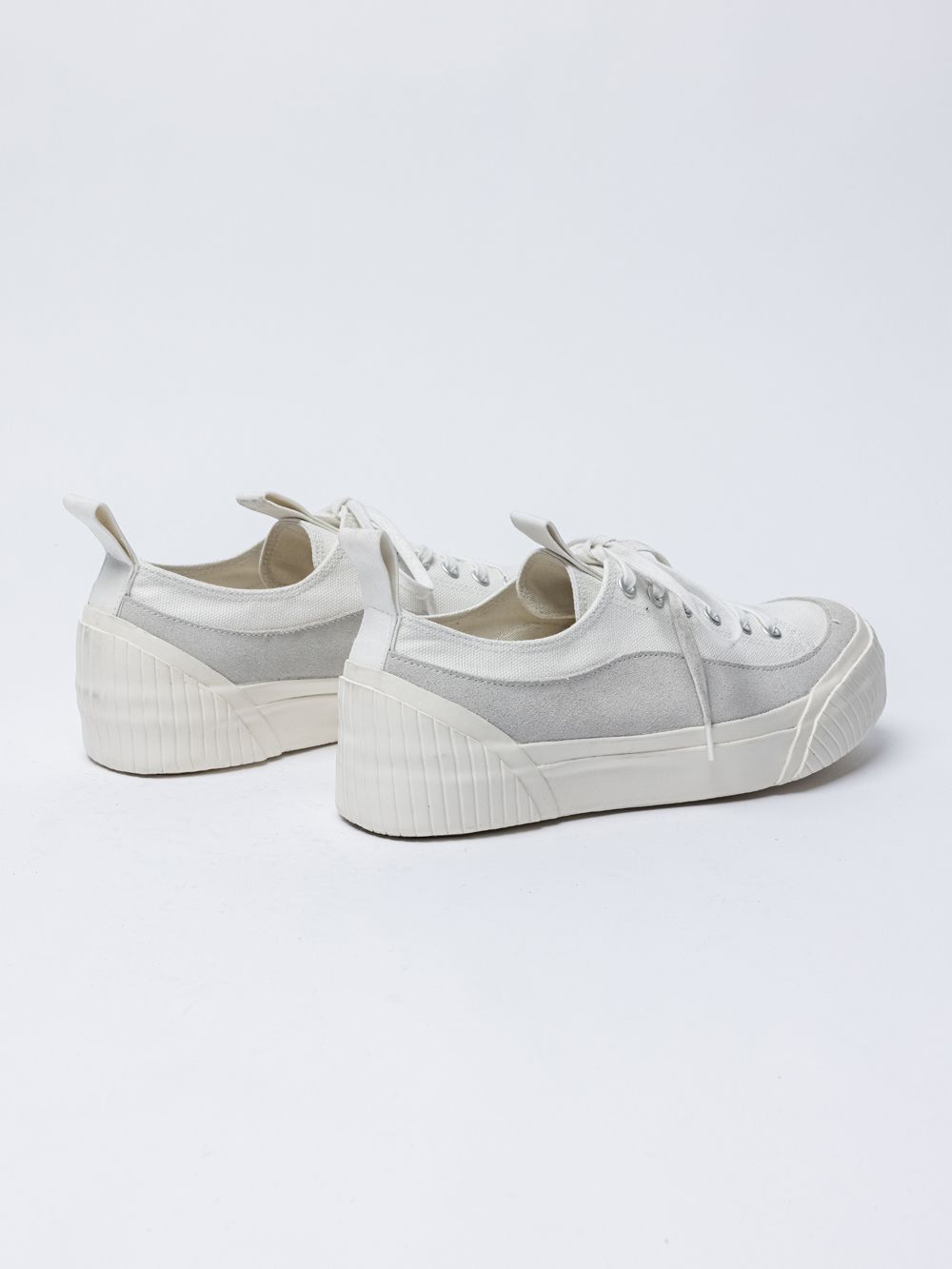 ローカットスニーカー  -  B/WHITE
