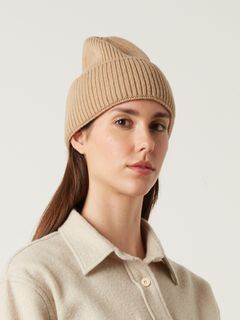 カシミヤウールニットキャップ (MIELE)