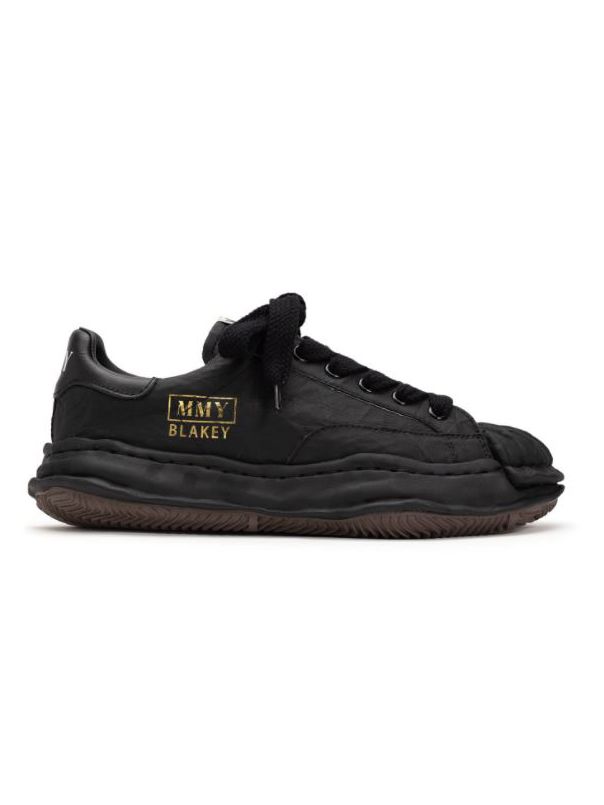 "BLAKEY" OG STC Sole PL Leather Low-top Sneakerr- A08FW711 - BLACK