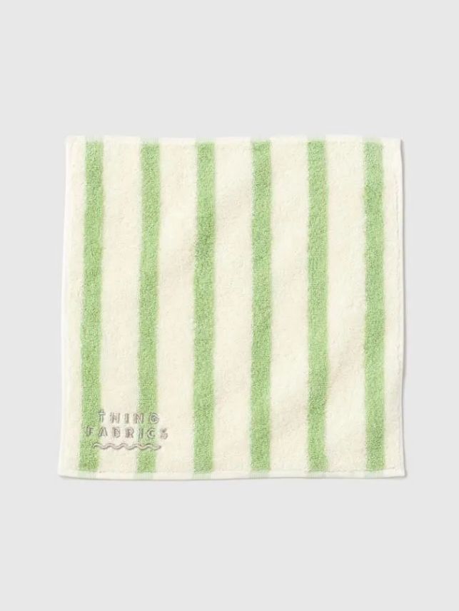 ストライプ ハンドタオル / ハンカチ - "TIP TOP 365 TOWEL" 25×25cm
