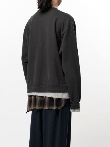 トリプルレイヤードプルオーバー - TRIPLE LAYERED PO (BLACK)