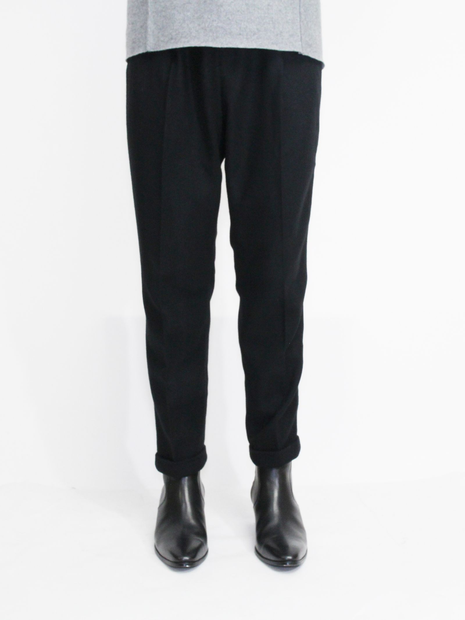 ウールパンツ - PA65-MJ26 - BLACK