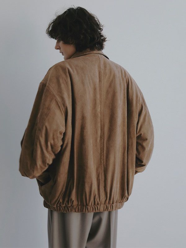 パディングワークブルゾン (BEIGE)