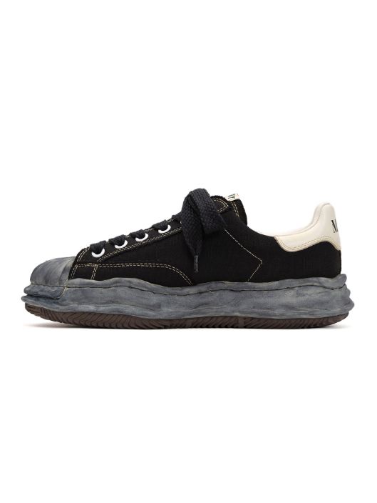 オリジナルソール スニーカー - "BLAKEY" OVER DYED OG Sole Canvas Low-top Sneake