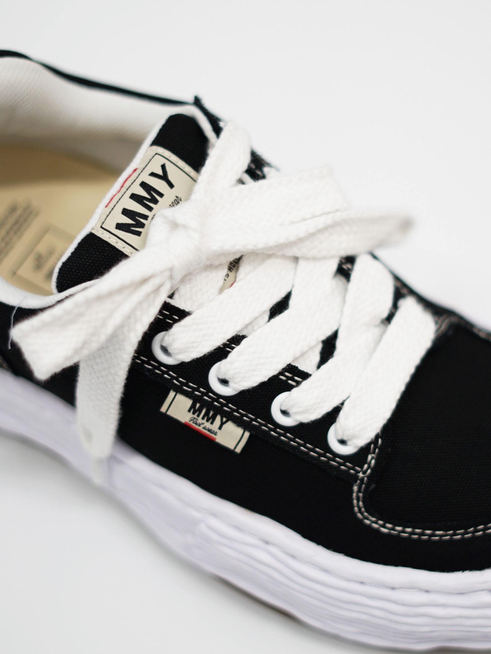 "OLIVER / オリバー" OG Sole Canvas Low-top Sneakers - オリジナルソールスニーカー（BLACK）