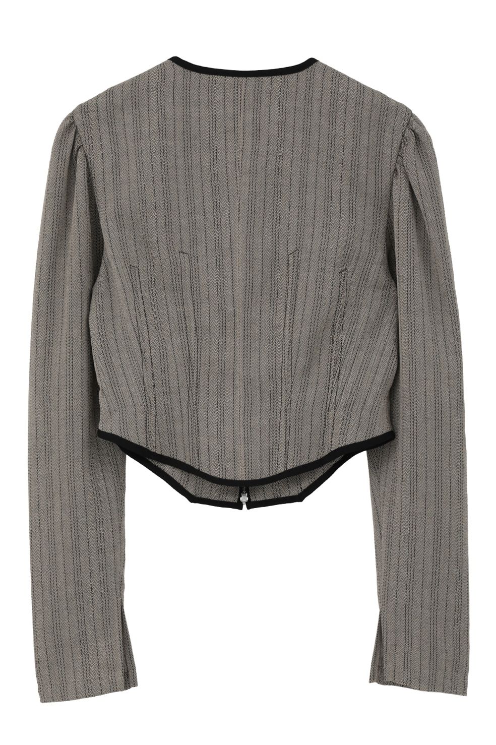 コルセットトップス -  HERRINGBONE CORSET DETAIL TOPS (MIX)