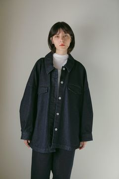 オーバーサイズデニムジャケット - OVER SIZE DENIM JACKET
