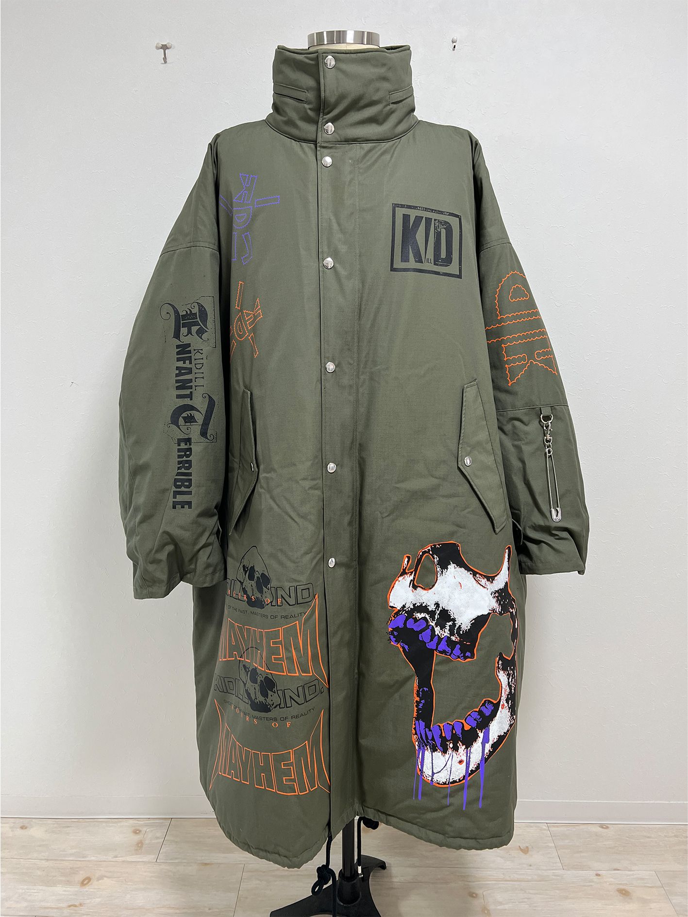 KIDILL - マルチ プリント モッズコート - MODS COAT MULTI PRINT