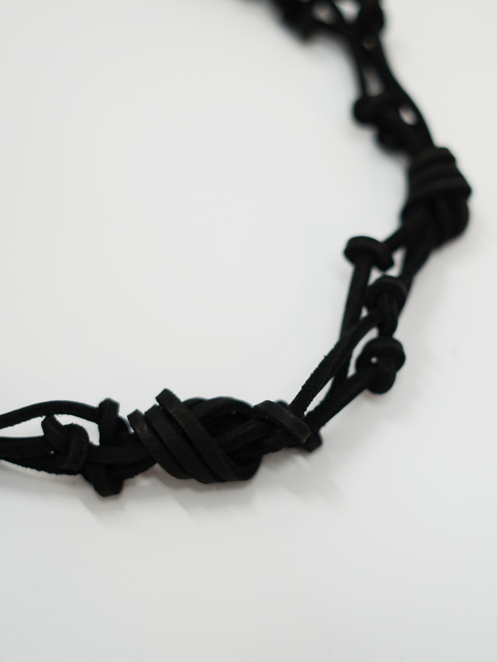 【CRD0】 キーチェーン/ ウォレットコード │ KEY CHAIN  GROPPONE FULL GRAIN (BLACK)