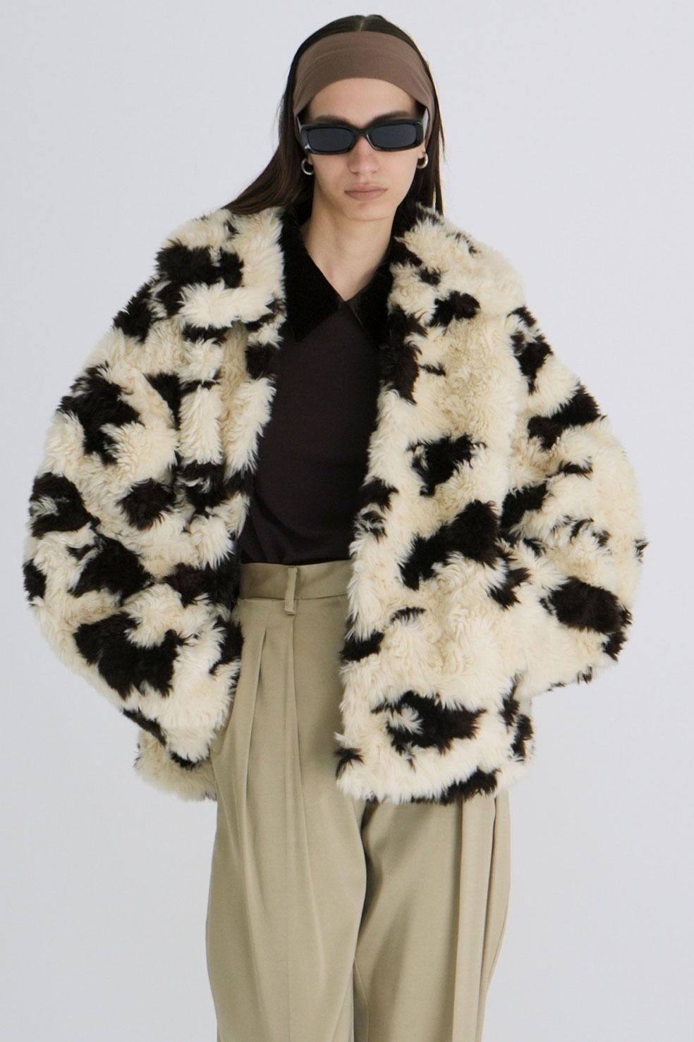 CLANE - 牛柄ボアブルゾン - COW BOA BLOUSON | ADDICT WEB SHOP