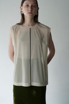 LINE SHEER N/S TOPS - IVORY