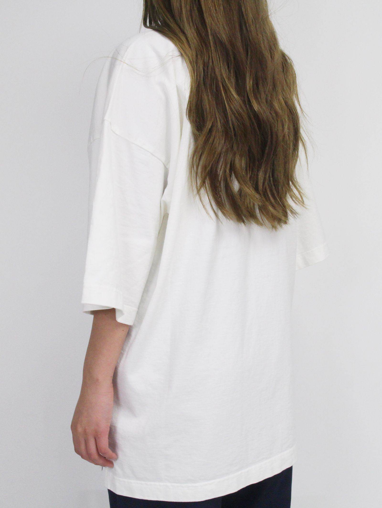 ヘヴィーウエイトカットソー - heavy waight T-shirt - white