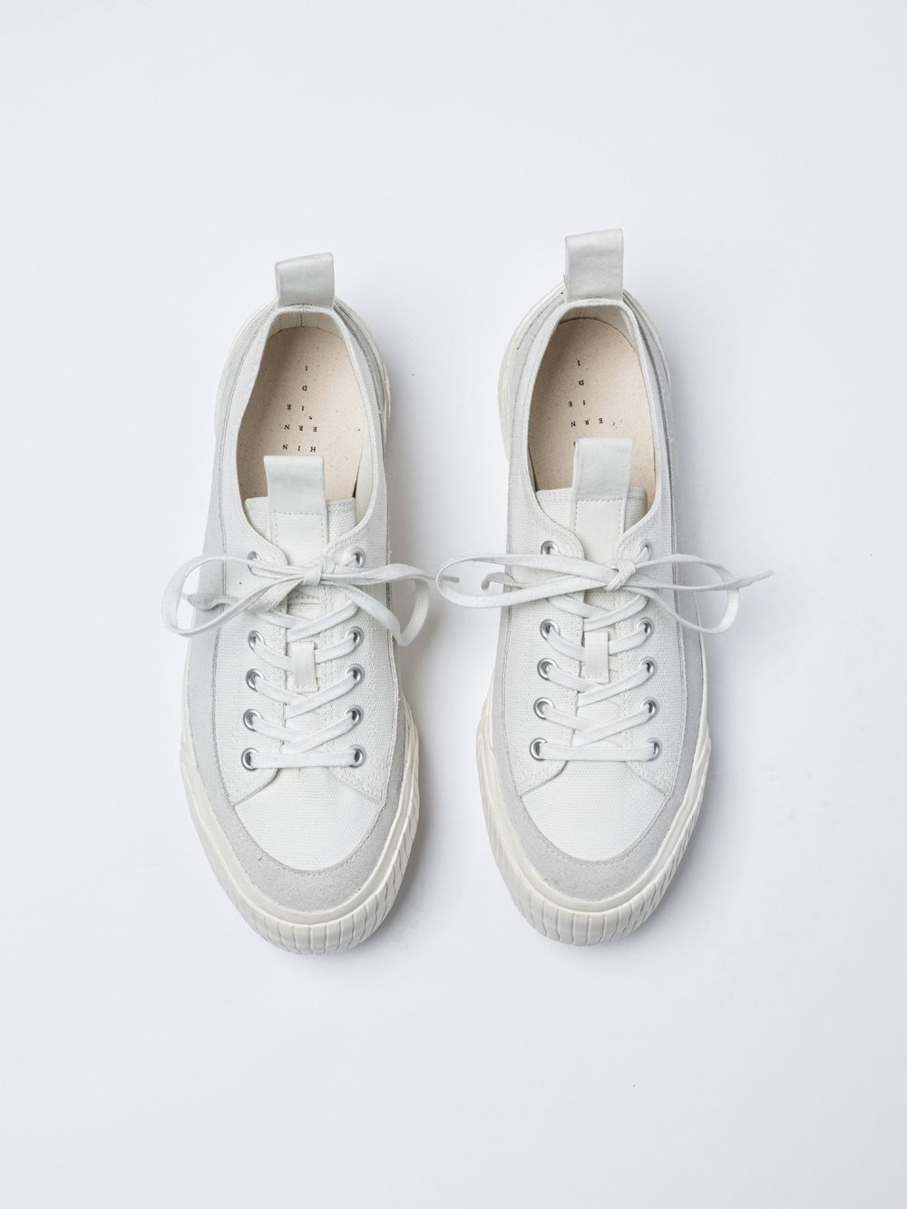 ローカットスニーカー  -  B/WHITE