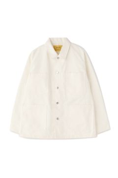 コーデュロイタックシャツ - CORDUROY TUCK SHIRTS - WHITE