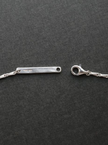 バリーコーンチェーンネックレス SV（38cm）